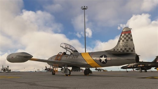 Livestream taking the Inibuilds Lockheed T-33 Shooting Star to the Mach Loop in Microsoft Flight Simulator
