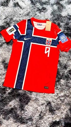 Erling Haaland #9 Norway Home Jersey | 2026 World Cup Norway Kit Showcase
