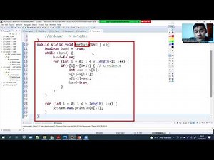 Clase 7(8) Arrays Metodos de ordenacion y busqueda en JAVA
