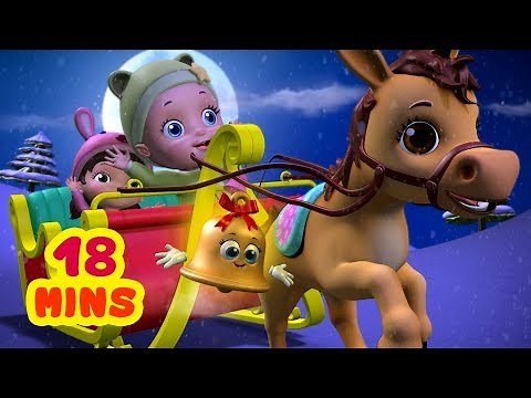 Dashing through the snow - Jingle Bells Song for Children | Infobells