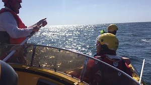Video of the whale being cut free. The operation took 20 minutes before the whale was freed from the rope and buoys. It swam off confidently and we are confident that the operation has been successful and the whale appears to be healthy. https://goo.gl/a4Ad4Q | NSRI