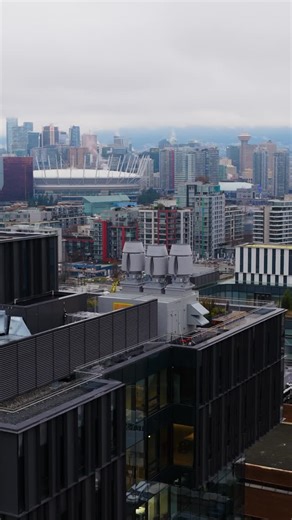 Turner | Canada 🇨🇦 on Instagram: "🚧 Another major milestone at the adMare BioInnovations Mt. Pleasant project. The High Plume Fan (HPF) has been safely craned and set into place on the rooftop, marking the final major equipment delivery for the project. With all major MEP systems now installed, the team is moving full speed ahead on architectural finishes as we prepare to bring this new life sciences lab live and operational in the near future. A big thank you to our trade partners True Mecha