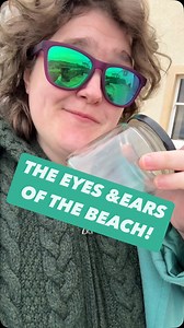 2.2K views · 10K reactions | THE BEACH HAS EYES AND EARS! It perceives and listens to you… #mamagoblin #beach #seaglass #beachcomb #beachgoblin #beachcombing #emilydubious #chaos #sea #seawitch #goblin #beachglass #chaoticgoblinenergy #scotland | Emily Dubious | Facebook