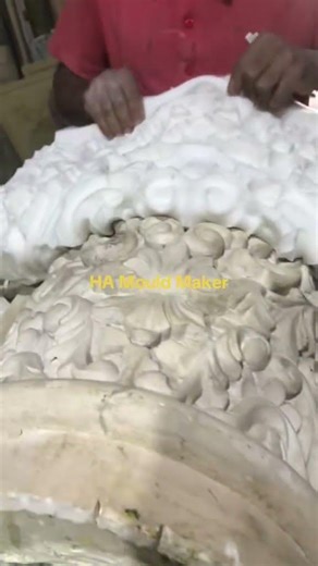Silicone Moulds | dai making process | fiber mold | HA ceiling and dai #moulding #overmoulding