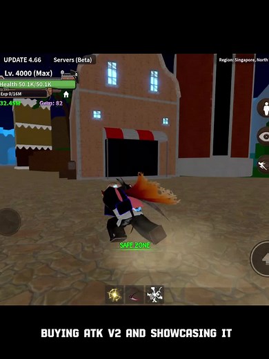 King Legacy - ATK V2 Showcase & Grind Guide