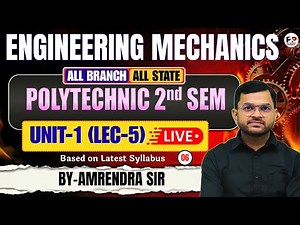 🔥Engineering Mechanics | Lec-6 | Polytechnic 2nd Sem | Unit-1 ‪@PolytechnicPathshala‬