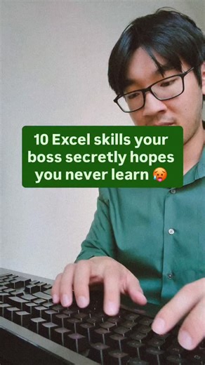 Grant Huang | just comment “AUTOMATE” below and I’ll DM you my free Excel + AI class ⤵️ 10 Excel skills your boss secretly hopes you never learn 🥵... | Instagram