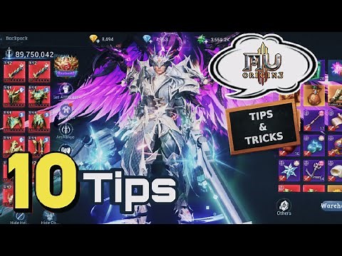 MU Origin 3 | 10 Tips for better Gaiming [ All Class ]