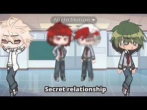Secret relationship | BKDK | #gacha #bakudeku