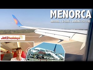 (4K) Jet2Holidays Boeing 757-200 Landing at Menorca