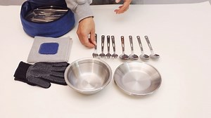 Watch camping mess kits on Amazon Live