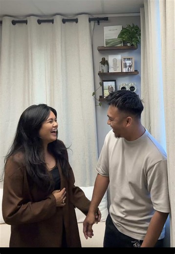 You know she’s Filipino when the slap comes with the laugh 😂😂😂 #filipino #filipina #husbandandwife #ilocano
