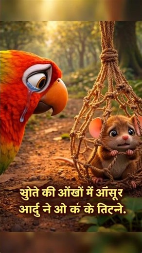 Tota aur Chuha ki kahani#Tota#Chuha kahani hairstyle Chuha kya hua