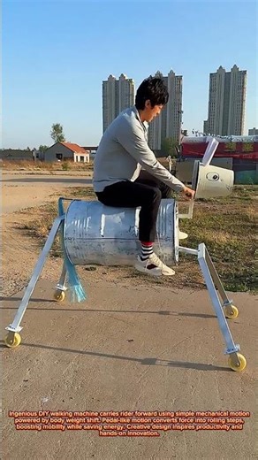 Ride the Future on DIY Walking Machine