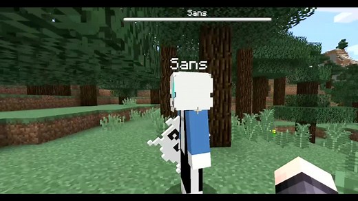 how to beat sans #undertale #minecraft