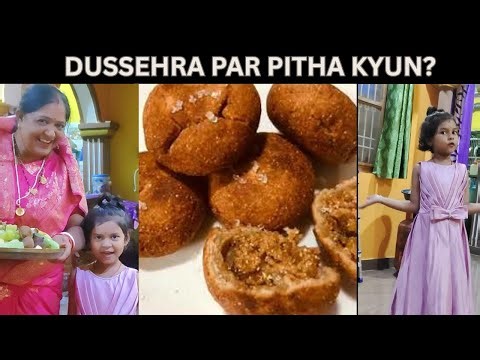 Dussehra Par Pitha Kyun Banate Hain? 🤫 Mama Ka Asli Raaz | Niece Sang Song