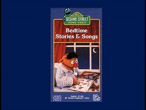 My Sesame Street Home Video: Bedtime Stories & Songs (2020, VHS)