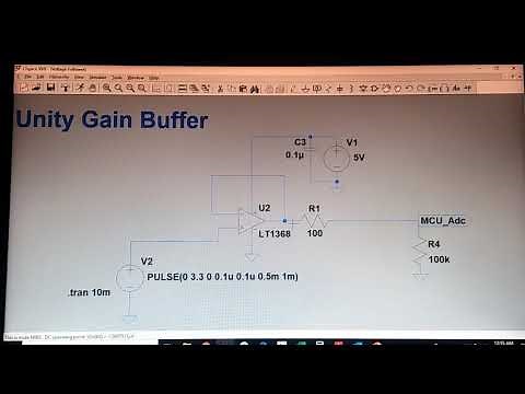 Designing an Op-Amp Voltage Follower Circuit in LTSpice | Simulation Explained