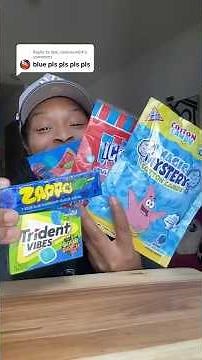 I Only Tried Candy in BLUE Packaging -- Mostly BLUE RASPBERRY