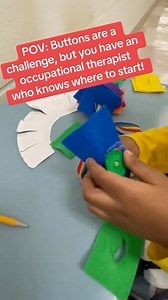 🎀✨ Unlock your little one’s potential with a DIY button ribbon! 🌈💖 It’s a fun and easy way to help preschoolers practice fastening and unfastening buttons, setting them up for guided repetition that builds essential skills. 👐👶 Plus, it strengthens their pincer grip! 🧸💪 All you need are some 1” or larger buttons, felt squares or cute shapes, needle, thread, and ribbon. Get creative and try it out! 🌟✂️❤️ #DIYFun #PreschoolSkills #CraftyKids #buttons #occupationaltherapy #preschoolactivitie