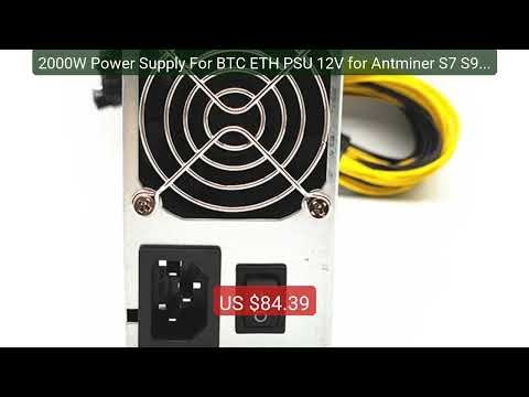 2000W Power Supply For BTC ETH PSU 12V for Antminer S7 S9 L3+... — Amazing Value 2026 | Must Have!