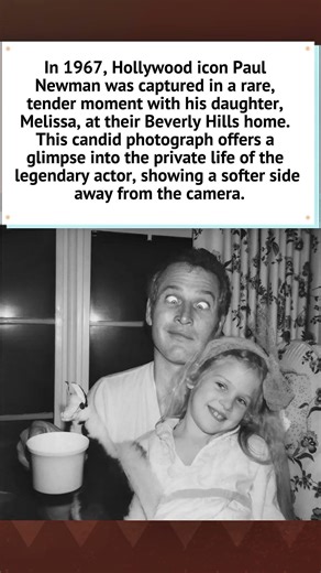 Paul Newman’s Private Family Moment (1967) 📸