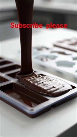 Chocolate Molding Step | How Tempered Chocolate Is Poured into Molds