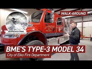 Designing the Best Lighting Packages for Wildland Fire Trucks - Feat. Elko City BME Type 3 Model 34