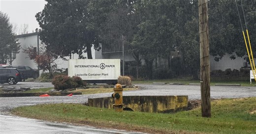 International Paper to permanently close in Louisville by January