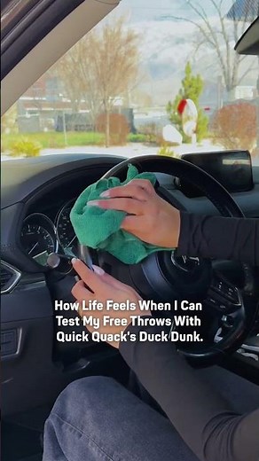 Testing My Free Throws With Quick Quack's Duck Dunk