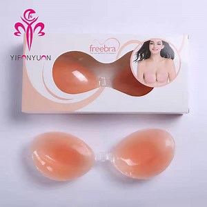 [Hot Item] Reusable Lift up Padded Warner's Bliss Cotton Wirefree with Invisible Silicone Bra