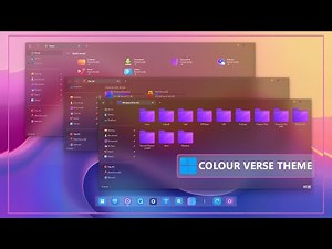 Colour Verse Theme Setup for Windows 11 – Simple & Beautiful!