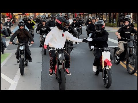 San Diego Surron Christmas Rideout Ft. ‪@SurRonster‬
