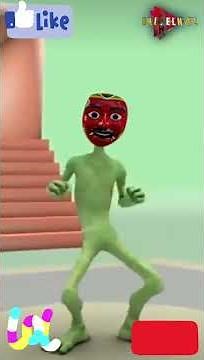 Ondel Ondel Joget Alien Lucu Bareng Upin Ipin dan Karkus Kiko