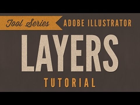 Adobe Illustrator CC Tutorial - Using Layers