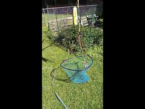 Homemade pier net