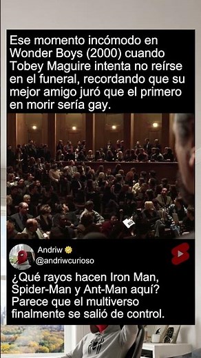 Ese momento incómodo en Wonder Boys (2000) cuando...