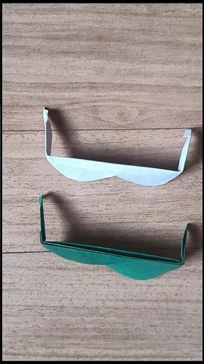 How to make paper Sunglasses / Paper sunglasses making ideas / origami Sunglasses | Origami
