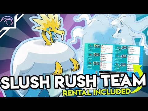 SERIES 9 SLUSH RUSH ARCTOZOLT TEAM VGC 2021 Competitive Pokemon Sword and Shield