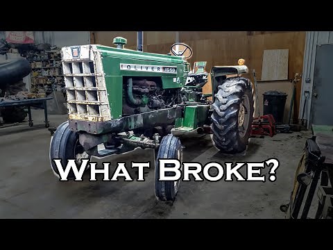 Oliver 1550 steering repair