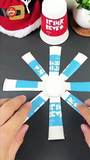 Christmas Trash Picker DIY 🎁 | Fun Paper Cup Craft for Kids #trashfree #notrash