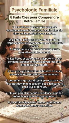 8 comportements inconscients hérités de tes parents ! 🧠