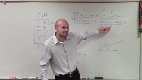 How to determine the truth of a statement using a truth table