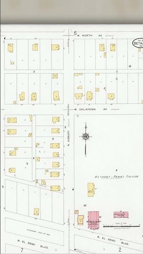 History of Bethany, Oklahoma | Old Maps