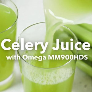 31K views · 46 reactions | According to Anthony William, The Medical Medium, drinking one glass of fresh celery juice every morning on an empty stomach can help improve your overall health and digestion. Our MM900HDS is optimized for celery with precision extraction. Allowing for the maximum amount of nutrients and vitamins. Click Here to Shop: https://bit.ly/3GuhtcK | Omega Juicers | Facebook