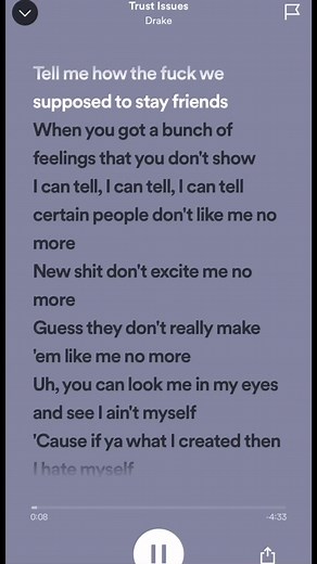 trust issues - drake #fyp #viral #spotify #FlexEveryAngle #drake #trustissues