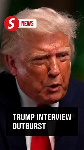 Trump storms out of NBC interview after being challenged about election fraud claims
