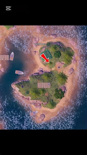 New Best Landing Spot in Fortnite Chapter 7, Season 2 #fortnite #gaming #fortnitetips