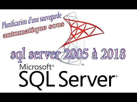 planifier sauvegarde automatique sql server