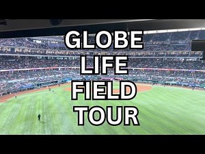 Stadium Tour Globe Life Field Walk Around Tour - Texas Rangers Baseball Ball Park Tour MLB